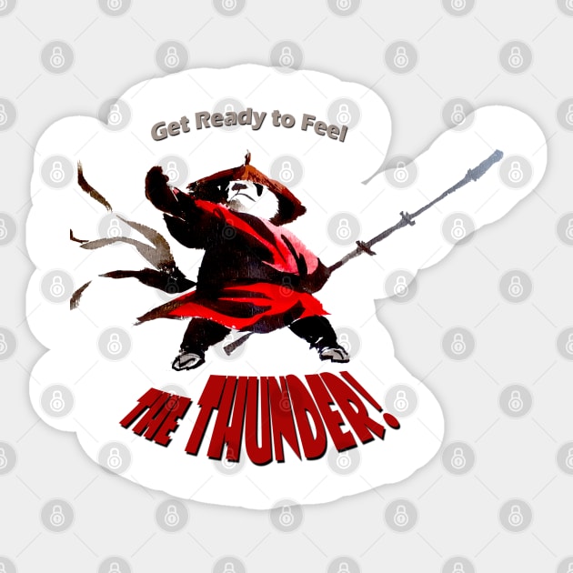 Kung Fu Panda Sticker by Huluhua